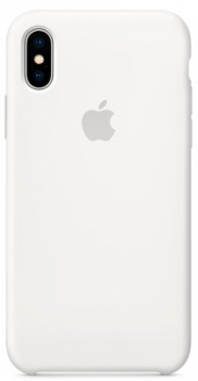 Чехол для iPhone X Apple Silicone White